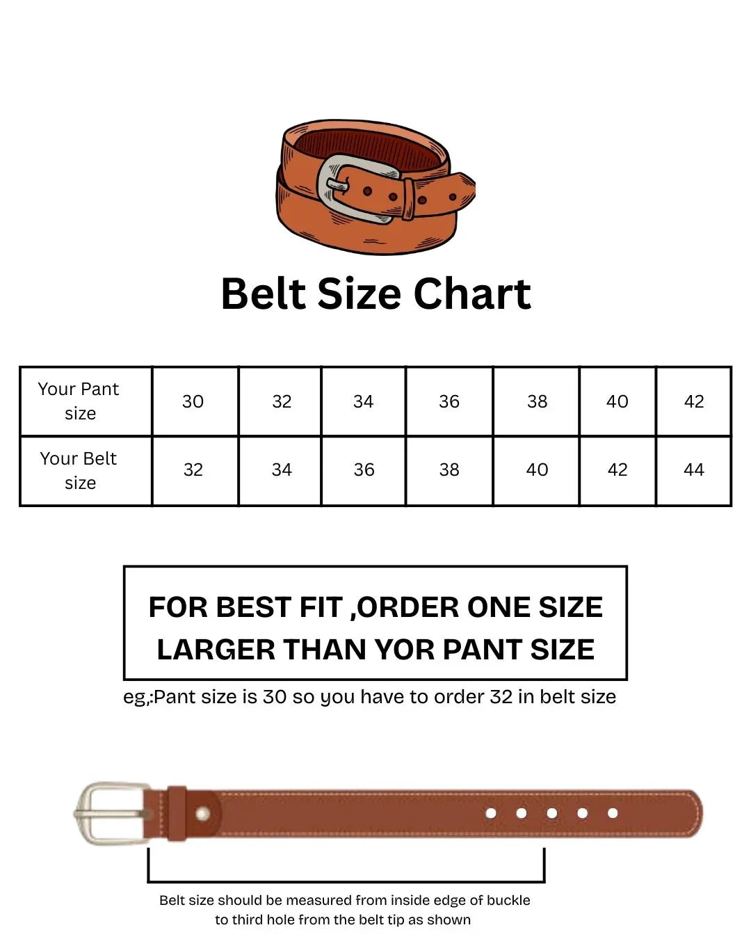 Designer Casual Black Leather Belt with Black-Silver Buckle