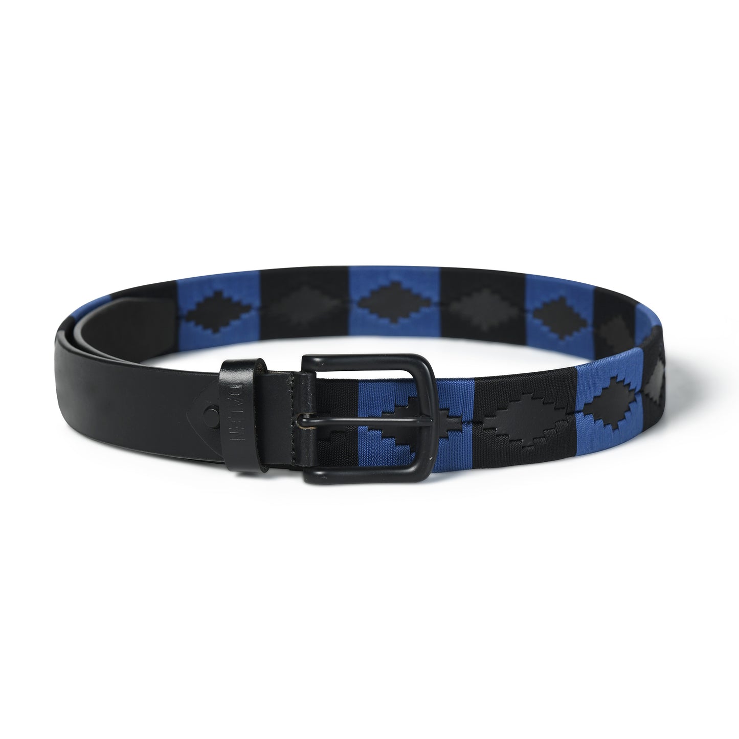 Handcrafted Black Polo Leather Belt front photo