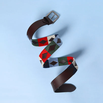 Prism-Handcrafted Brown Polo Leather Belt – A Heritage of Craftsmanship and Style