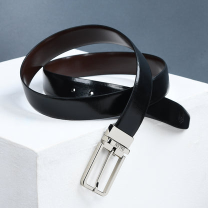 Cross Liner Reversible Leather Belt by-Dalen
