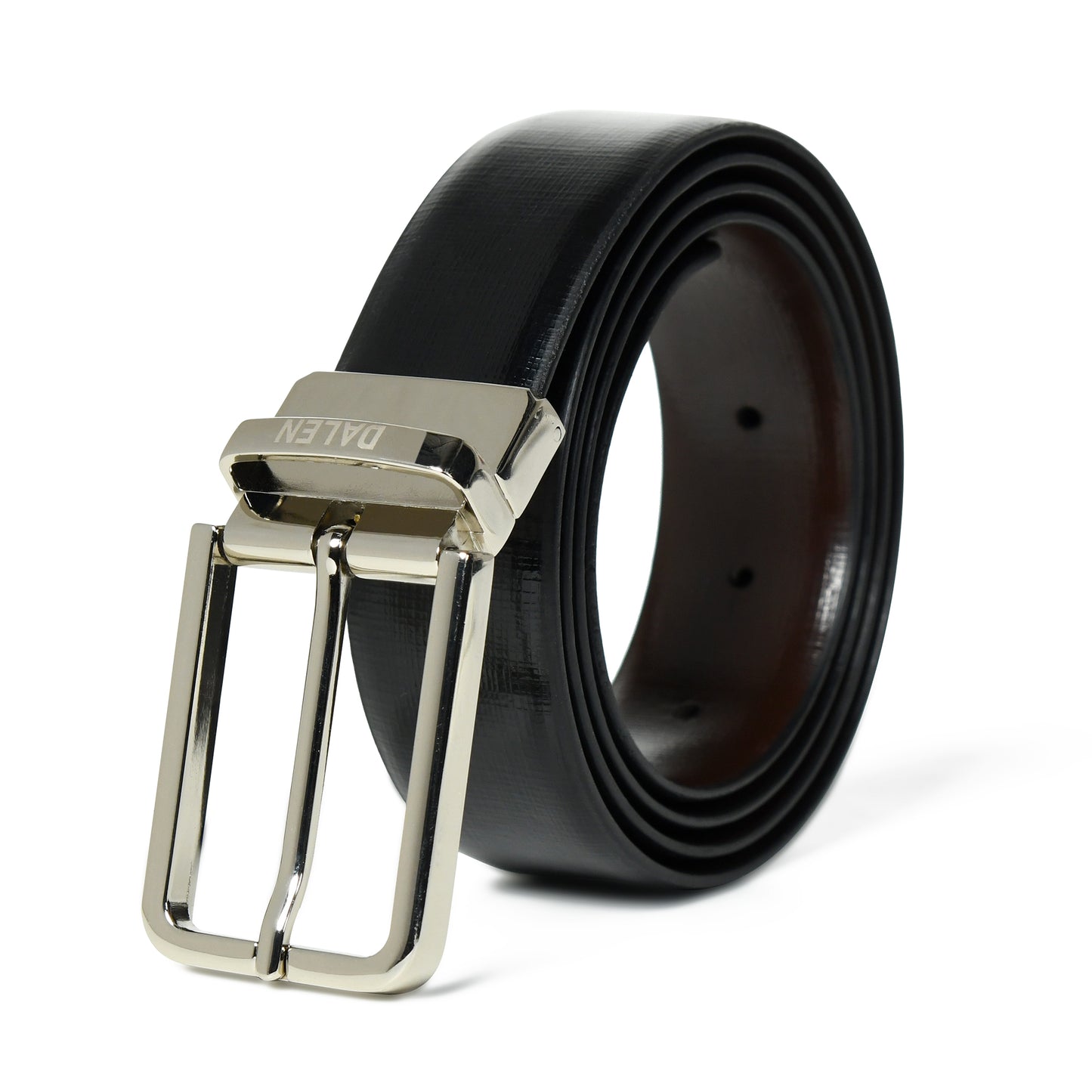 Cross Liner Reversible Leather Belt by-Dalen