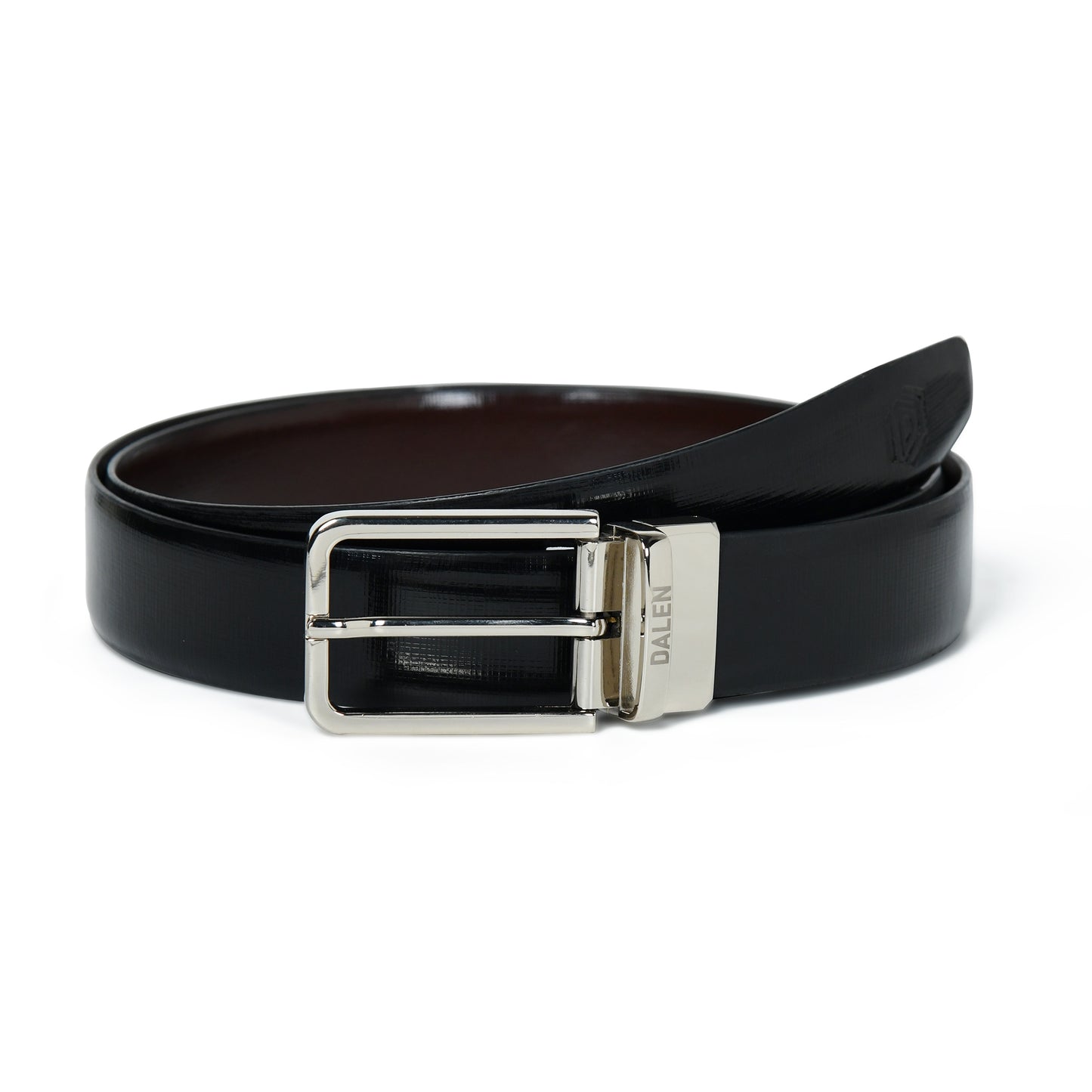 Cross Liner Reversible Leather Belt by-Dalen