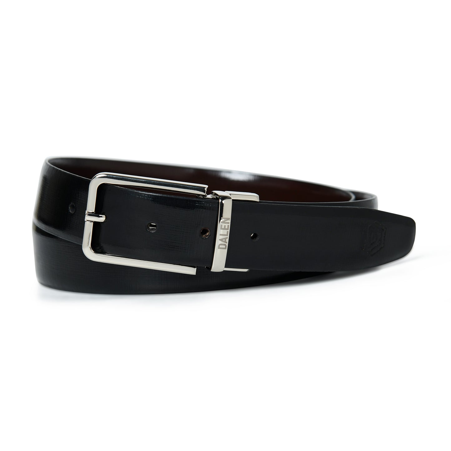 Cross Liner Reversible Leather Belt by-Dalen