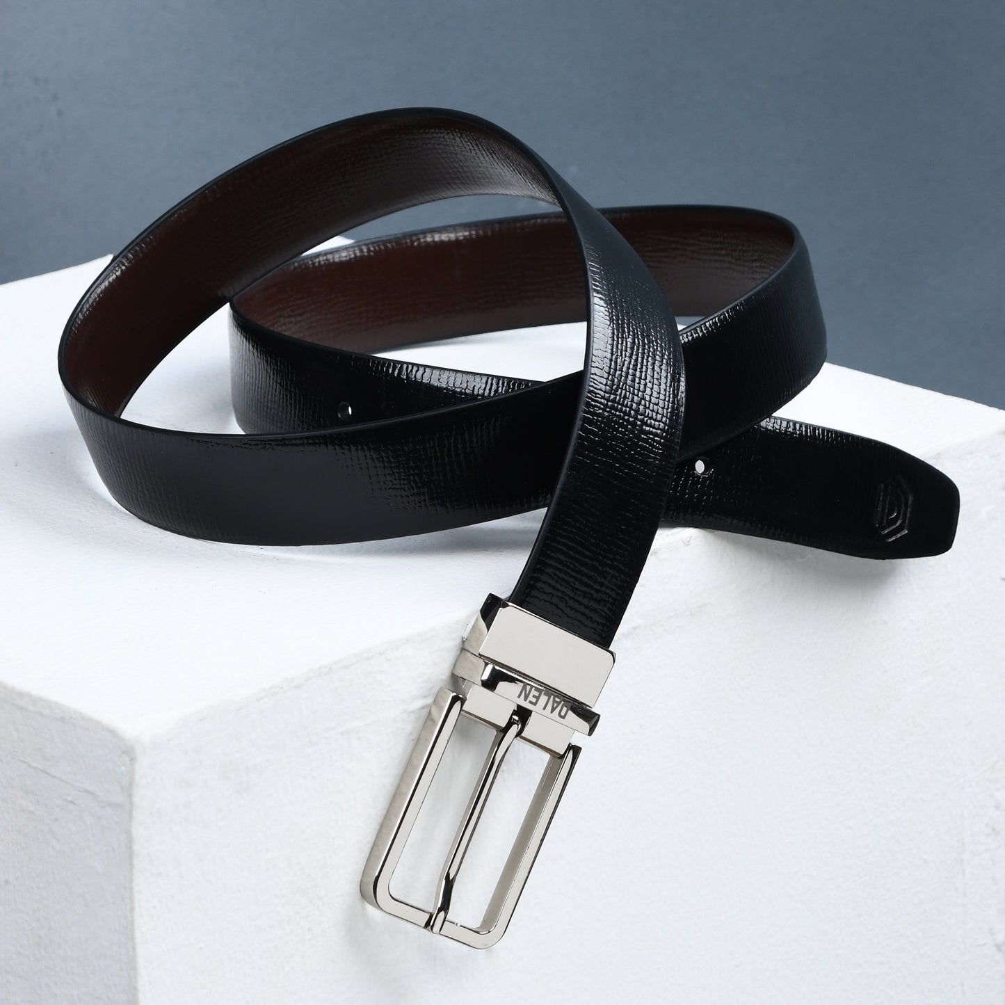 Crux Reversible Leather Belt by-Dalen