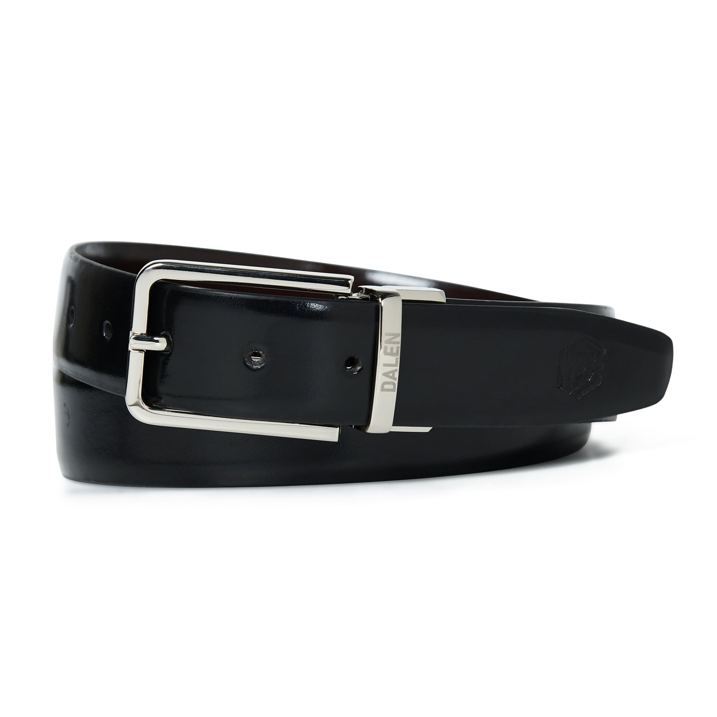 Metro Reversible Leather Belt by Dalen – Dual Design