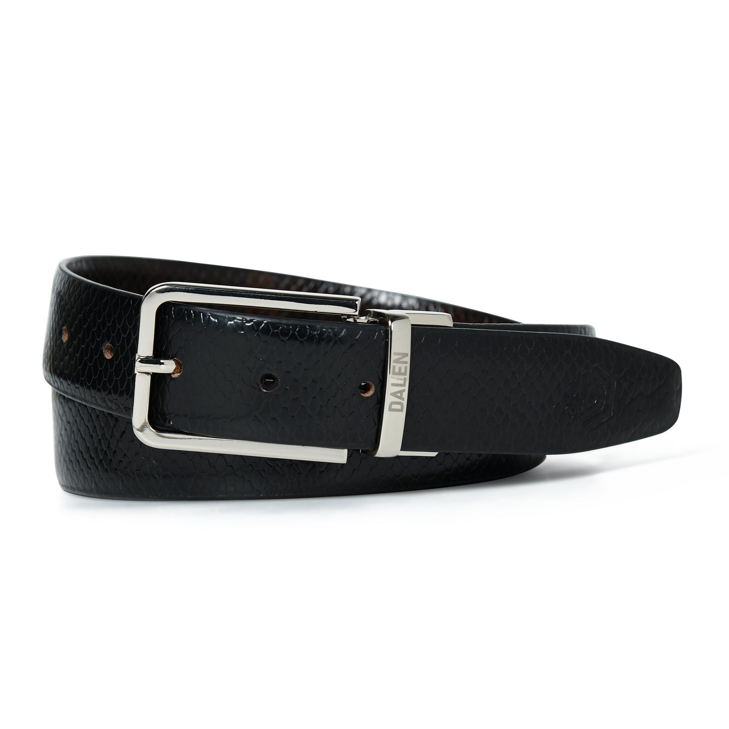 Panther Reversible Leather Belt by-Dalen