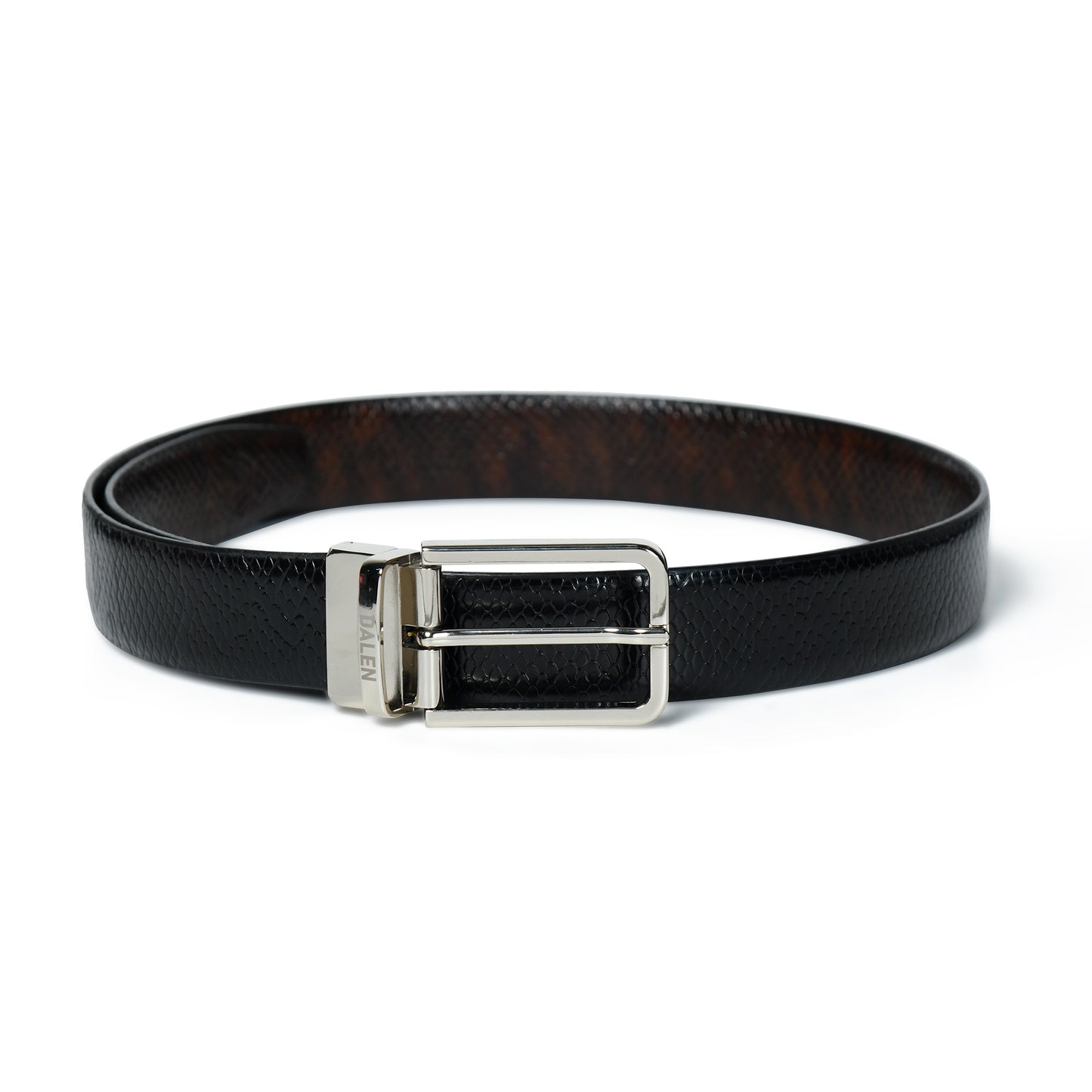 Panther Reversible Leather Belt by-Dalen